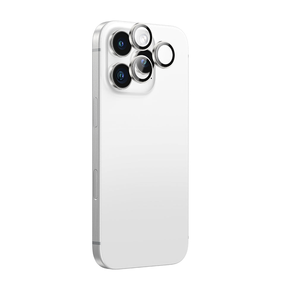 iPhone 16 Pro Max Amazingthing Anti Reflective Kamera Lens Koruyucu + Kolay Uygulama Aparatlı