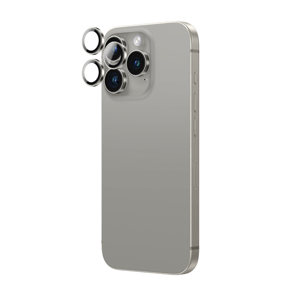 iPhone 16 Pro Max Amazingthing Anti Reflective Kamera Lens Koruyucu + Kolay Uygulama Aparatlı