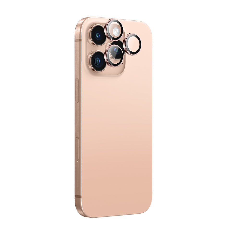 iPhone 16 Pro Max Amazingthing Anti Reflective Kamera Lens Koruyucu + Kolay Uygulama Aparatlı
