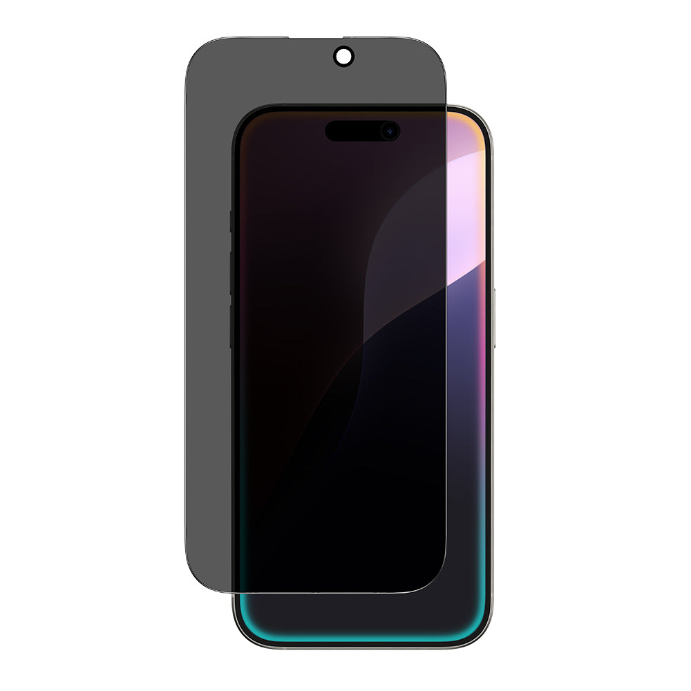 iPhone 16 Pro Max Amazingthing Radix Privacy Parmak İzi Bırakmayan Temperli Cam Ekran Koruyucu