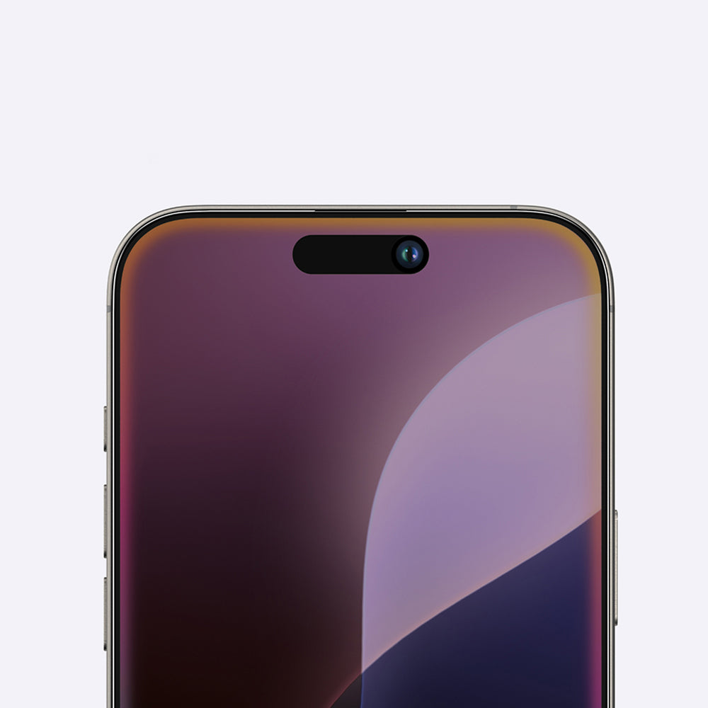 iPhone 16 Pro Max Amazingthing Radix Privacy Parmak İzi Bırakmayan Temperli Cam Ekran Koruyucu