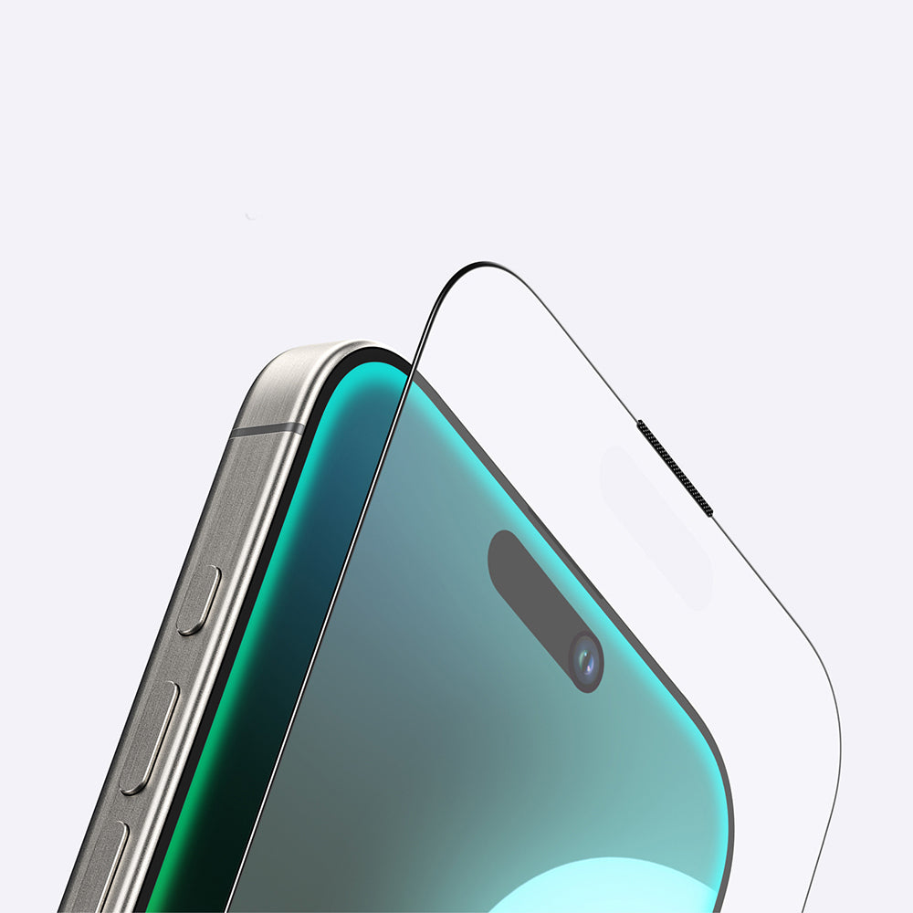 iPhone 16 Pro Max Amazingthing Titan Mat Parmak İzi Bırakmayan Temperli Cam Ekran Koruyucu