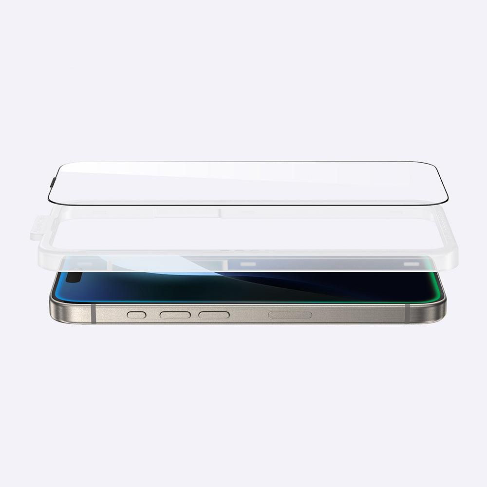 iPhone 16 Pro Max Amazingthing Titan Parmak İzi Bırakmayan Temperli Cam Ekran Koruyucu