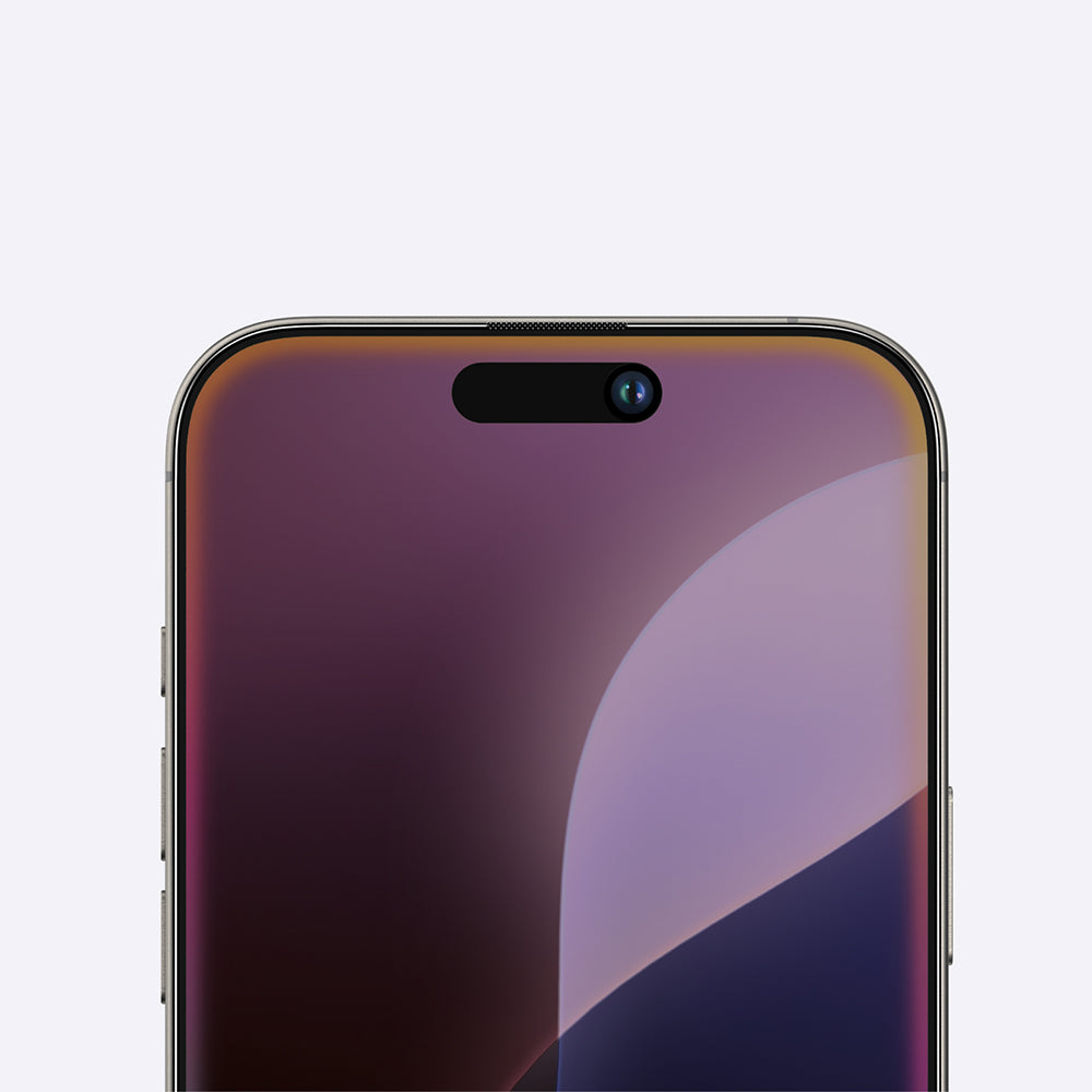 iPhone 16 Pro Max Amazingthing Titan Privacy Parmak İzi Bırakmayan Temperli Cam Ekran Koruyucu
