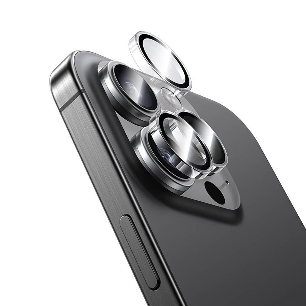 iPhone 16 Pro Max Benks AR Glass Warrior Transparan Premium Cam Kamera Lens Koruyucu