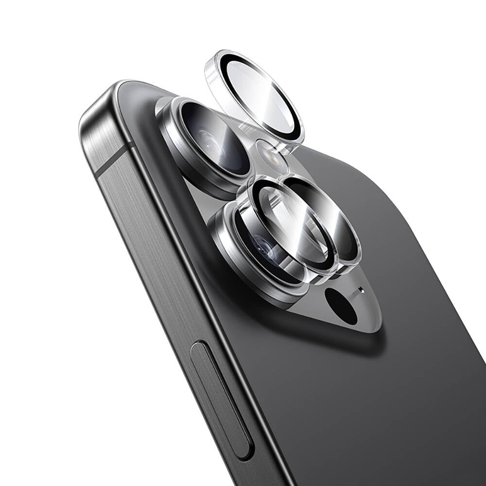 iPhone 16 Pro Max Benks AR Glass Warrior Transparan Premium Cam Kamera Lens Koruyucu