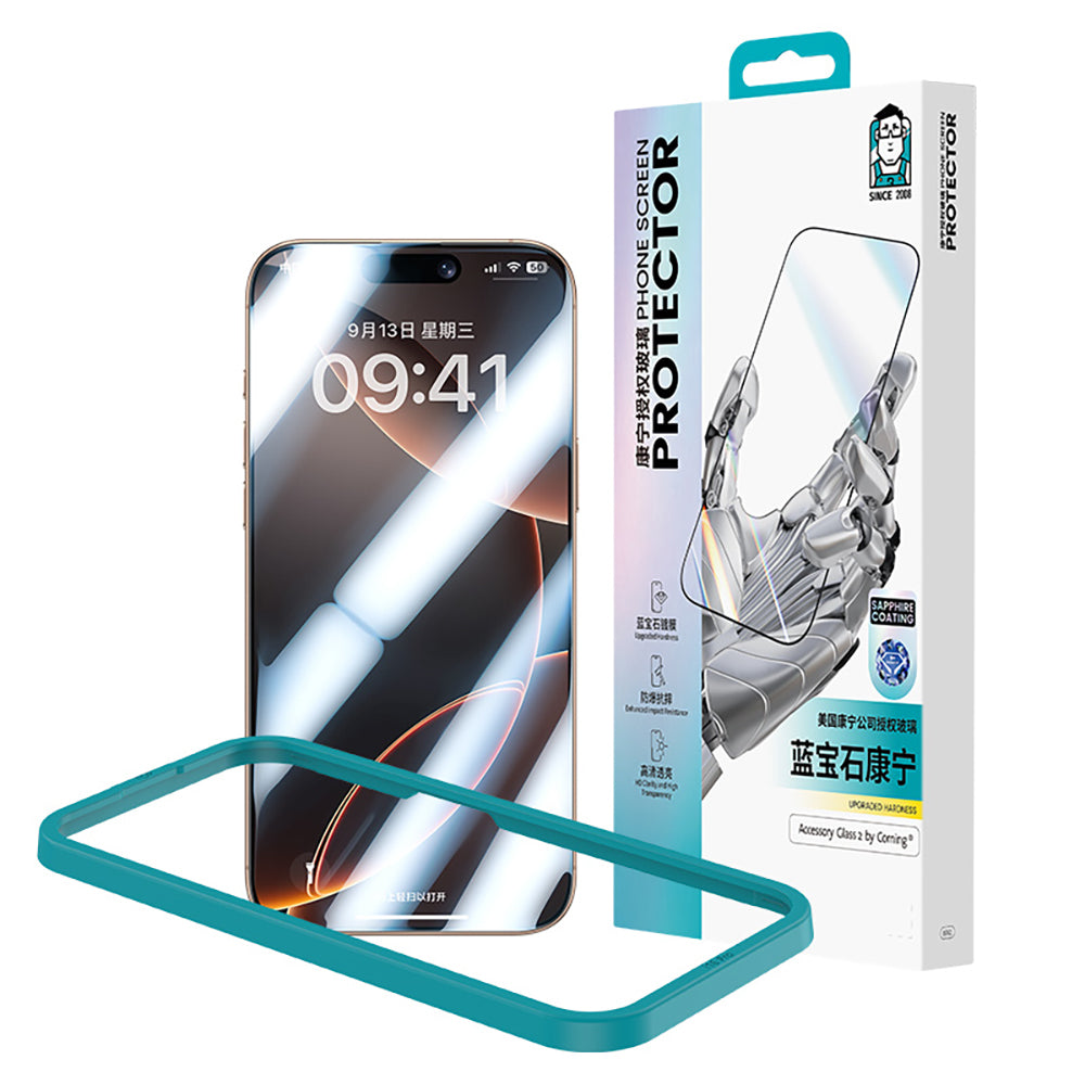 Apple iPhone 16 Pro Max Benks Glass Warrior Safir Coating-Ultra İnce Cam Ekran Koruyucu