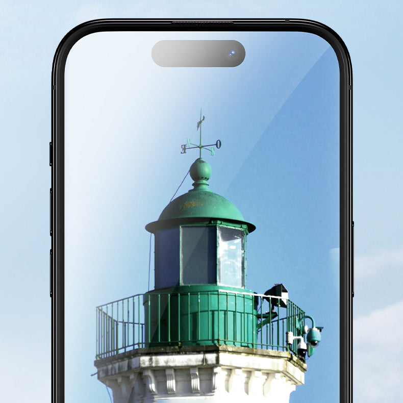 iPhone 16 Pro Max Benks Ultra Shield 0.9mm Çerçeveli 0.3mm Ekran Koruyucu + Kolay Uygulama Aparatlı