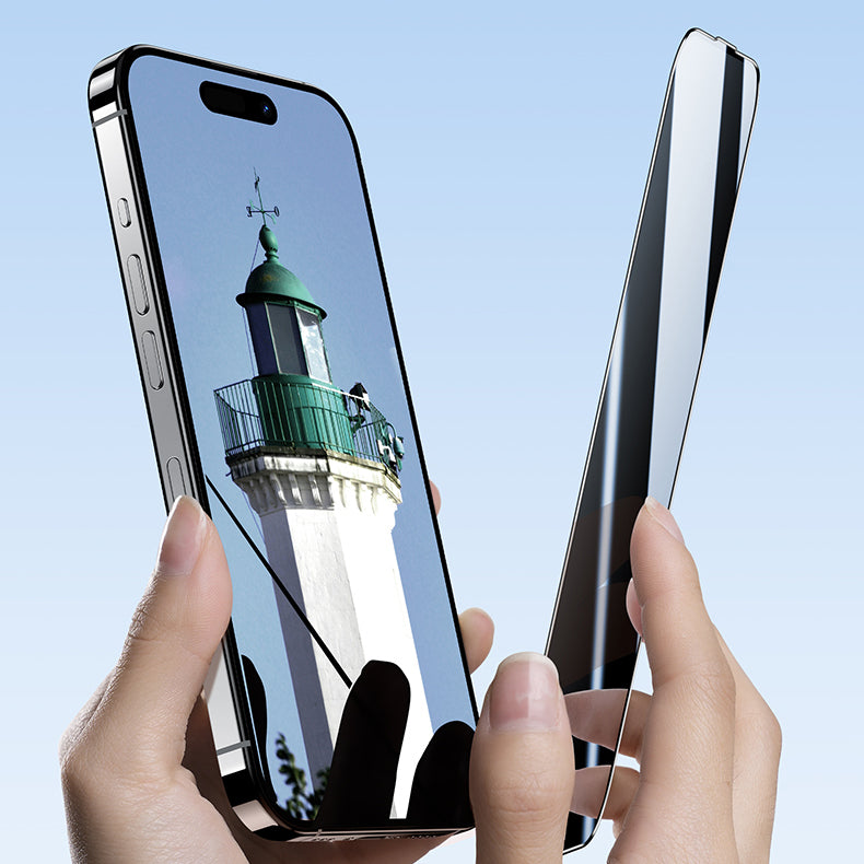 iPhone 16 Pro Max Benks Ultra Shield 0.9mm Çerçeveli 0.3mm Ekran Koruyucu + Kolay Uygulama Aparatlı