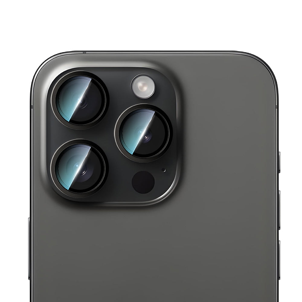 iPhone 16 Pro Max CaseWorld Alloy Serisi Oleofobik Anti Reflective Kamera Lens Koruyucu