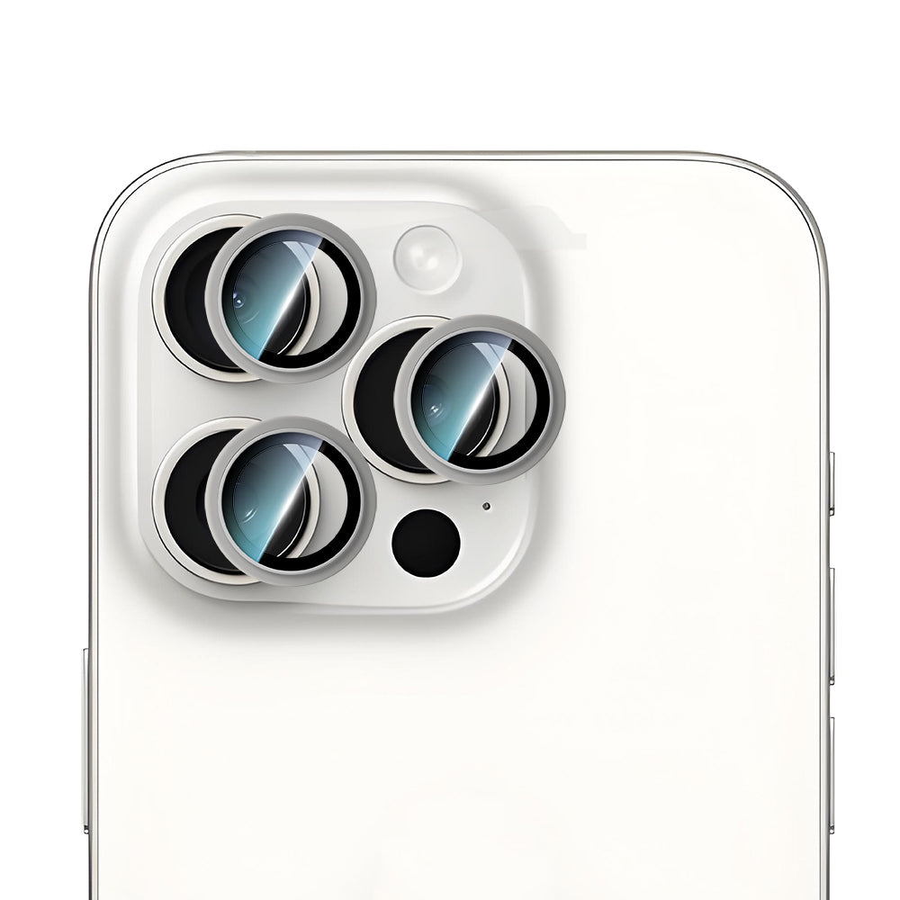 iPhone 16 Pro Max CaseWorld Alloy Serisi Oleofobik Anti Reflective Kamera Lens Koruyucu