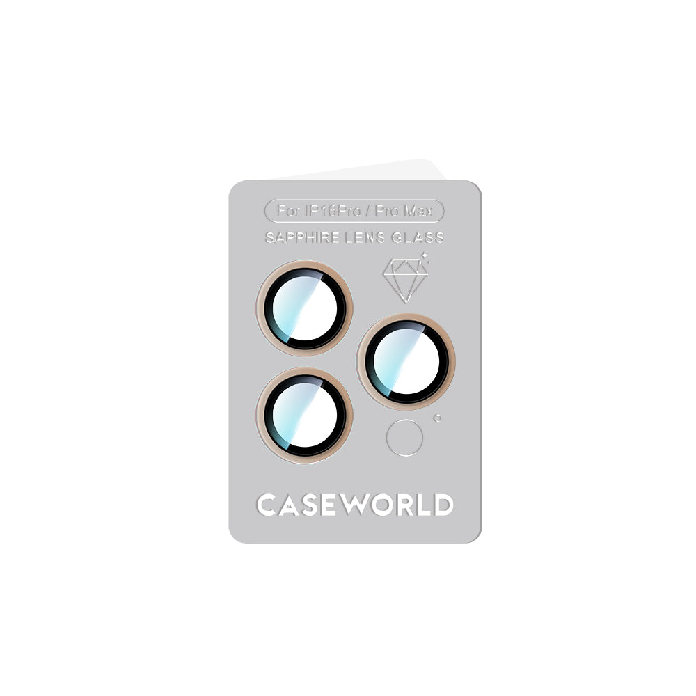 iPhone 16 Pro Max CaseWorld Sapphire Serisi Anti Reflective Lens Koruyucu