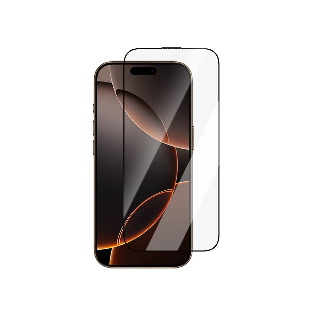 iPhone 16 Pro Max CaseWorld Ultra-Thin Serisi 0.15mm 3D Schott Cam Temperli Ekran Koruyucu