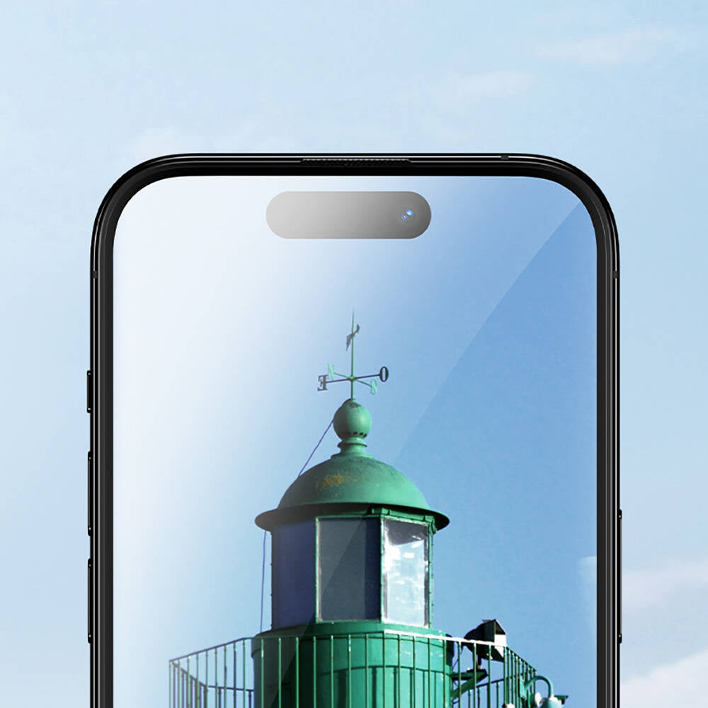 iPhone 16 Pro Max Hidrofobik Ve Oleofobik Özellikli Benks Air Shield Ekran Koruyucu 10"lu Paket