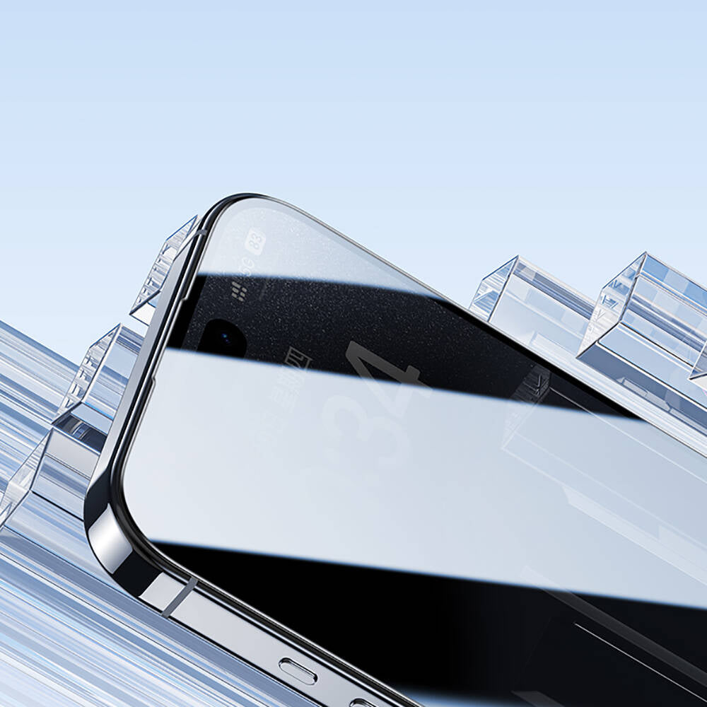 iPhone 16 Pro Max Hidrofobik Ve Oleofobik Özellikli Benks Air Shield Ekran Koruyucu 10"lu Paket