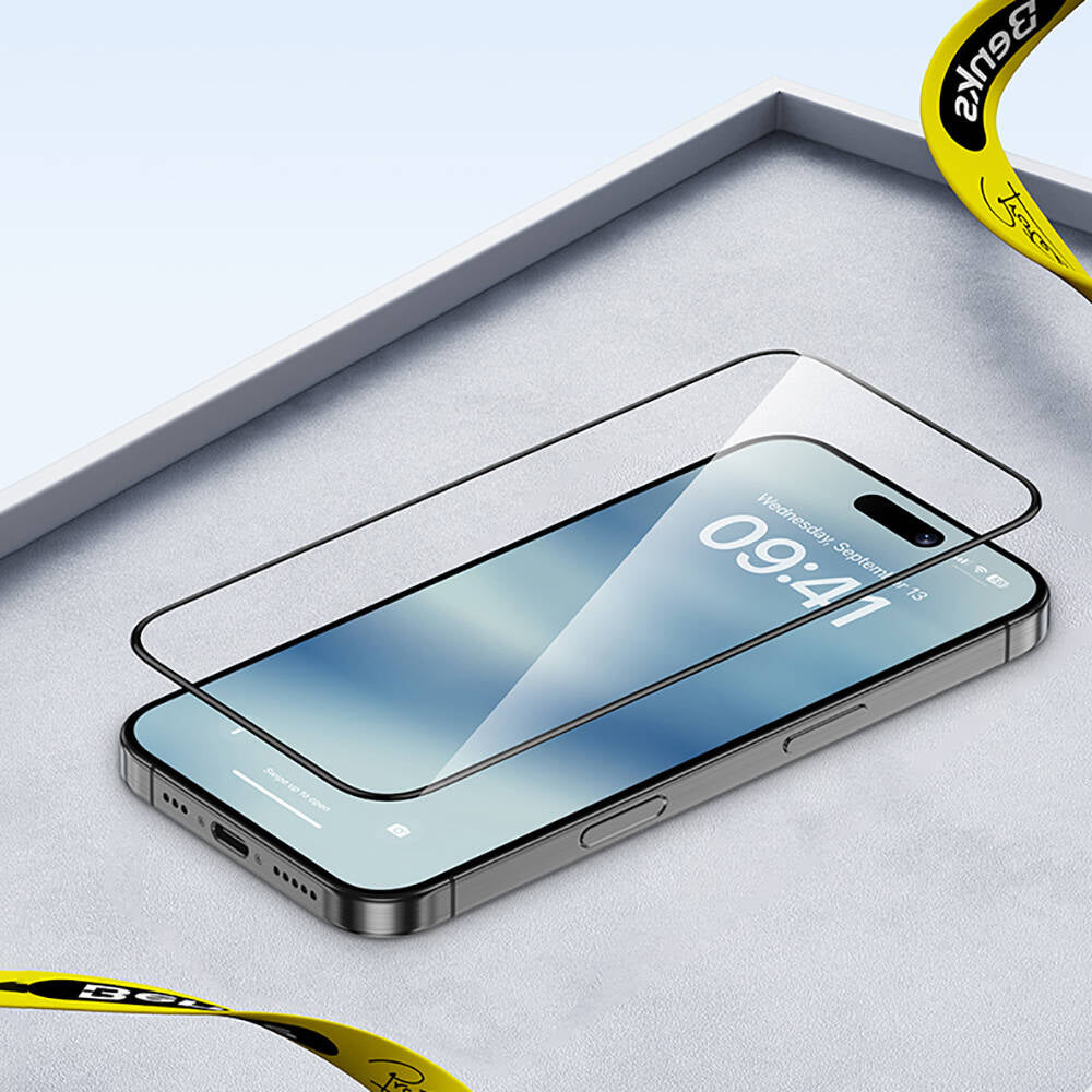 iPhone 16 Pro Max Hidrofobik Ve Oleofobik Özellikli Benks Air Shield Ekran Koruyucu 10"lu Paket
