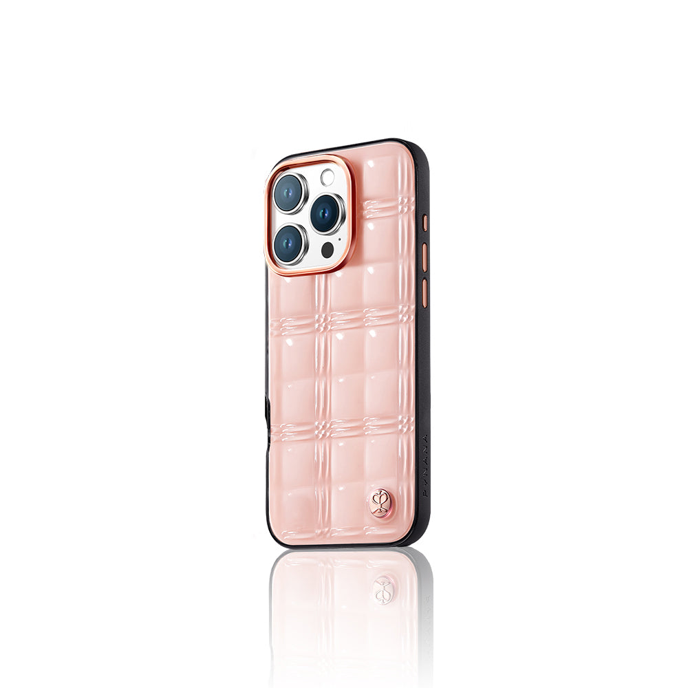 iPhone 16 Pro Max Kılıf Askı Aparatlı Pynana Metal Grid Kılıf