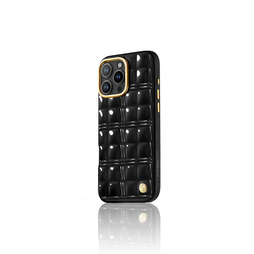 iPhone 16 Pro Max Kılıf Askı Aparatlı Pynana Metal Grid Kılıf