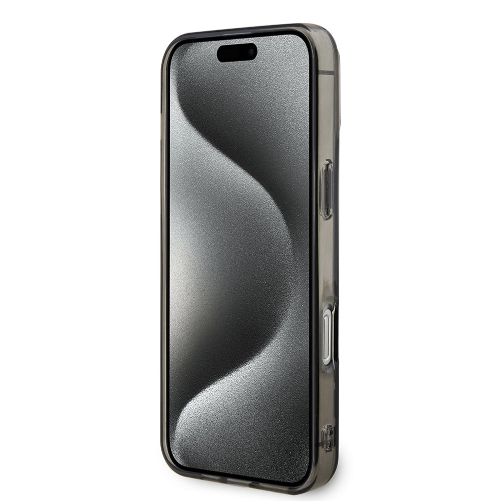 iPhone 16 Pro Max Kılıf BMW Magsafe Şarj Özellikli Transparan M Dizayn Orijinal Lisanslı Kılıf