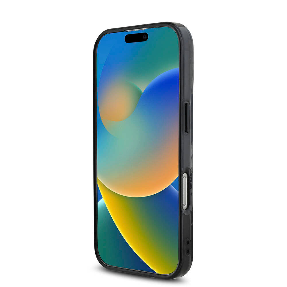 iPhone 16 Pro Max Kılıf Guess Orijinal Lisanslı M-safe Şarj Özellikli Flower Tone On Tone Ring Kılıf