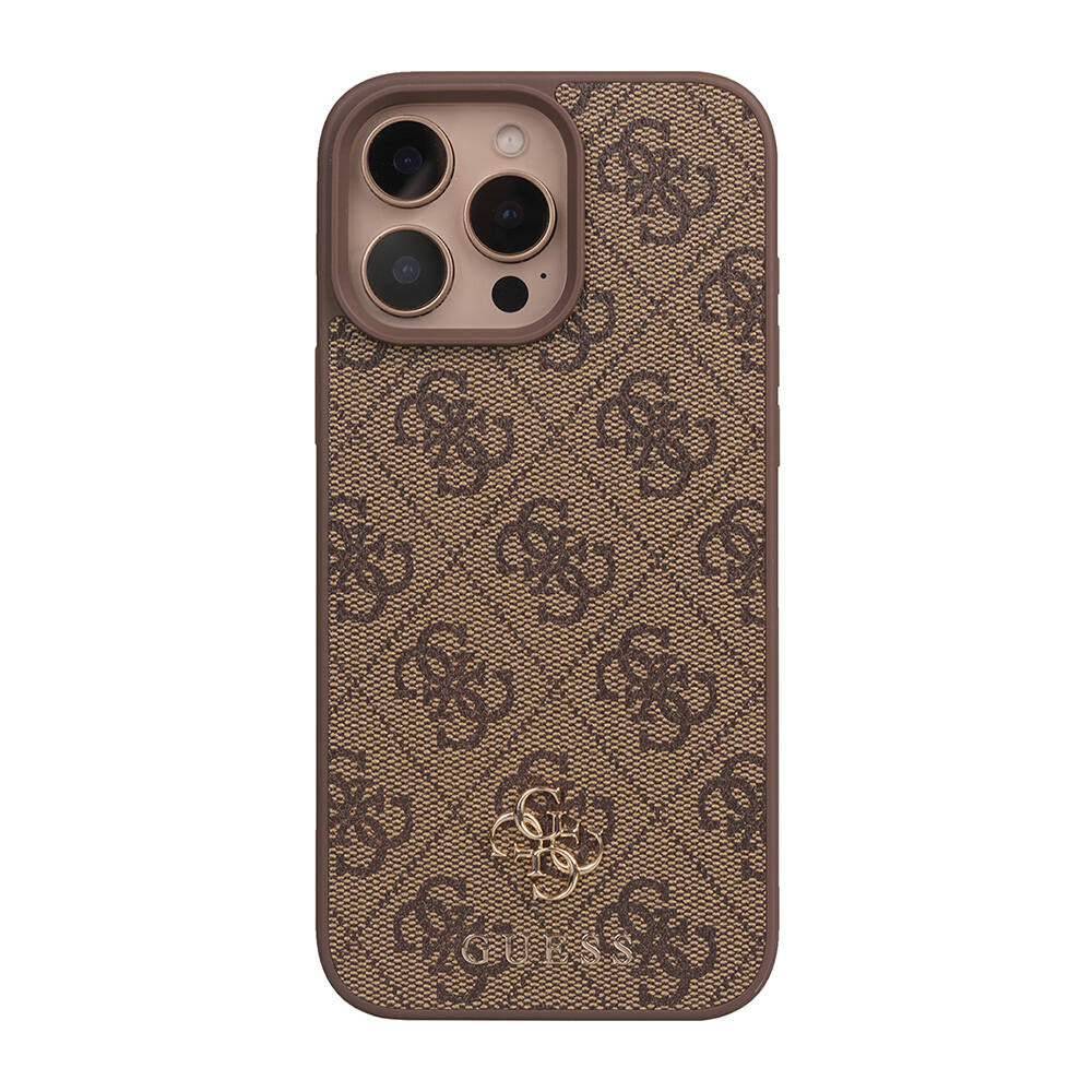 iPhone 16 Pro Max Kılıf Guess Orijinal Lisanslı M-safe Şarj Özellikli Small 4G Classic Kılıf