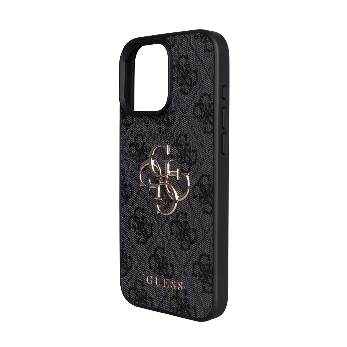 iPhone 16 Pro Max Kılıf Guess Orijinal Lisanslı PU Deri 4G Büyük Metal Logolu Çapraz Vücut Askılı Kılıf