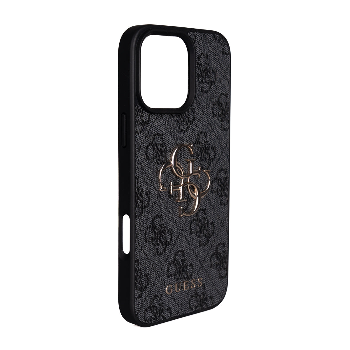 iPhone 16 Pro Max Kılıf Guess Orijinal Lisanslı PU Deri 4G Büyük Metal Logolu Çapraz Vücut Askılı Kılıf