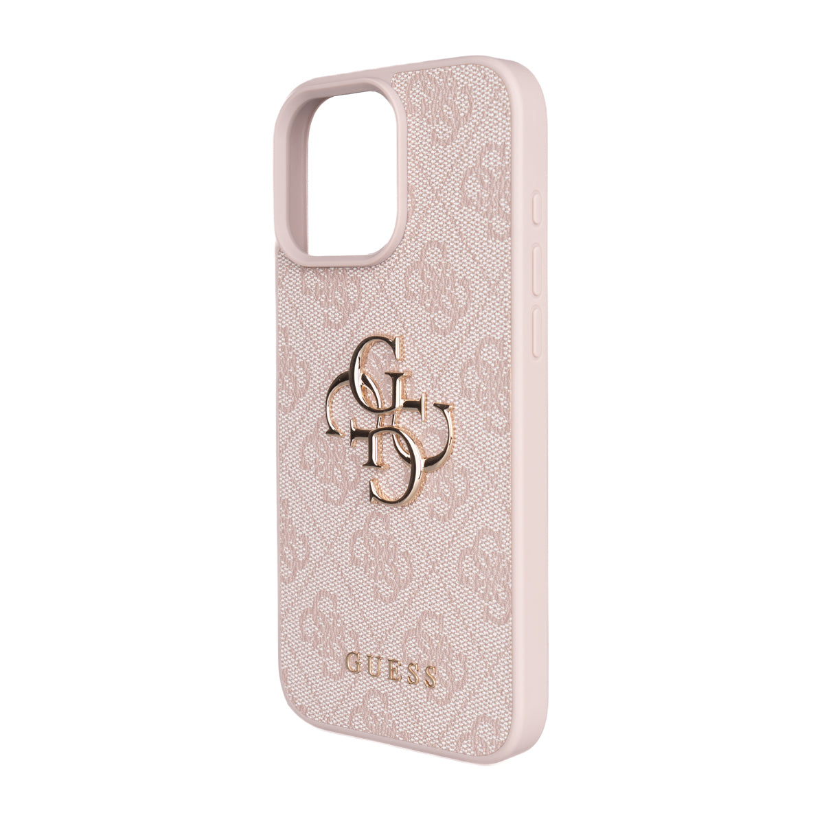 iPhone 16 Pro Max Kılıf Guess Orijinal Lisanslı PU Deri 4G Büyük Metal Logolu Çapraz Vücut Askılı Kılıf