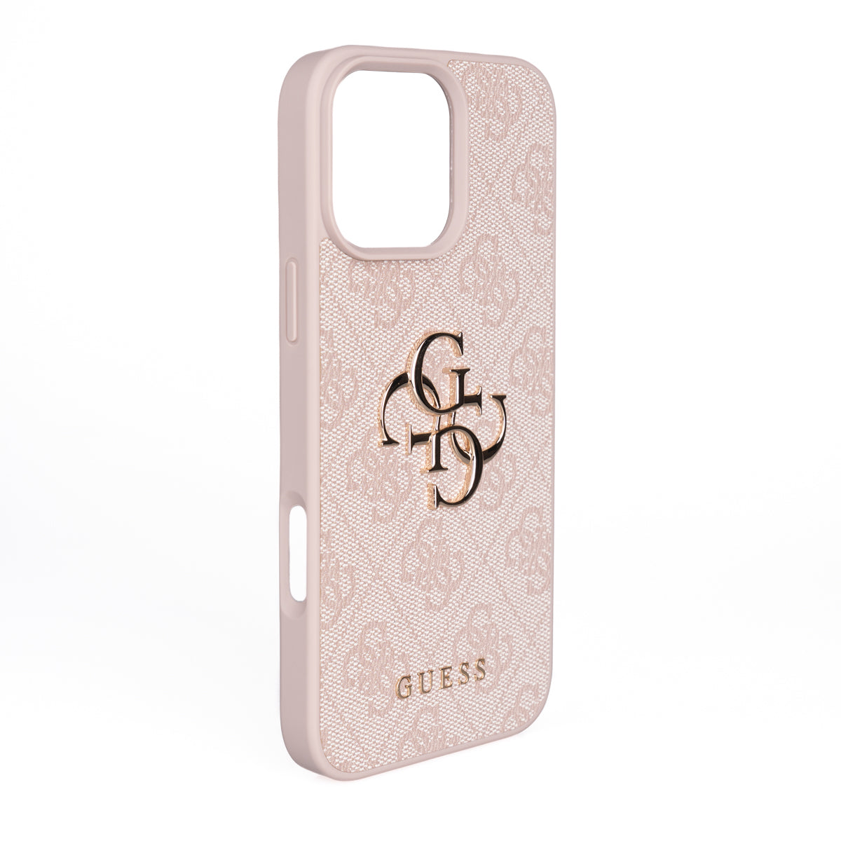 iPhone 16 Pro Max Kılıf Guess Orijinal Lisanslı PU Deri 4G Büyük Metal Logolu Çapraz Vücut Askılı Kılıf