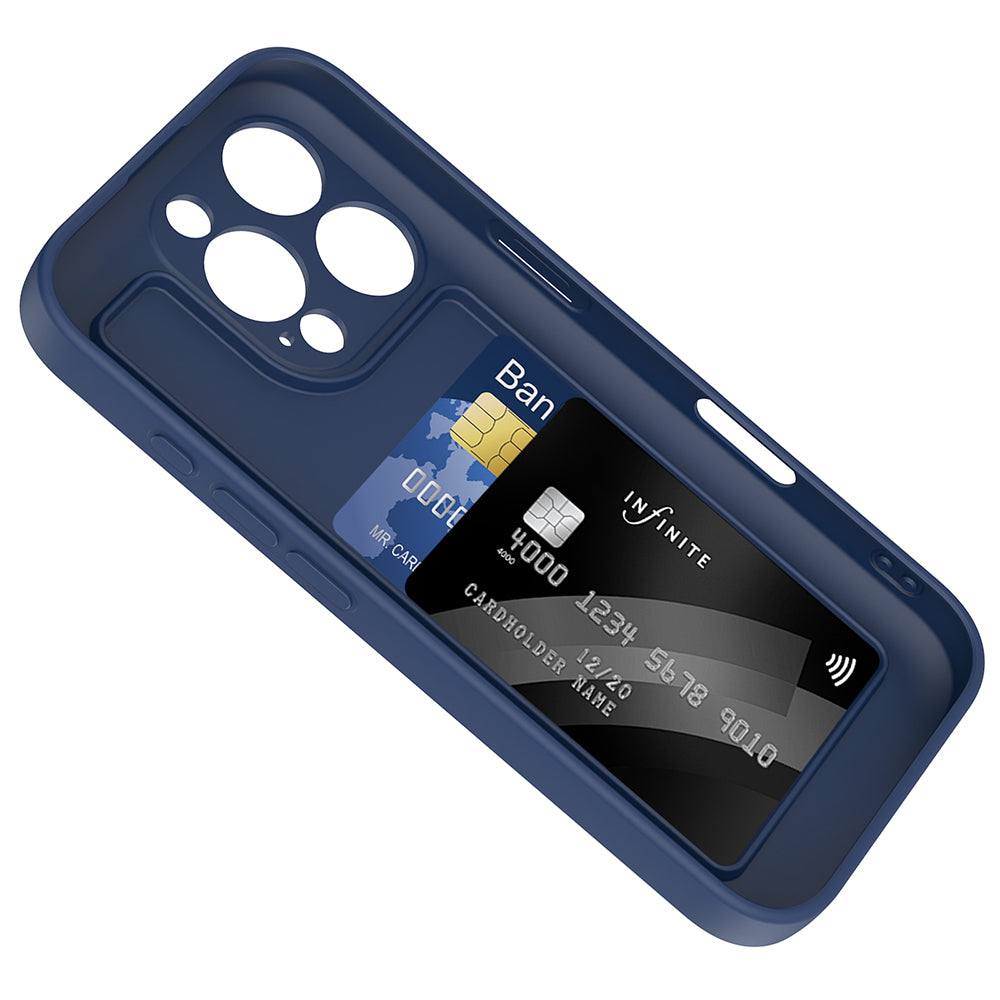 iPhone 16 Pro Max Kılıf Kamera Korumalı Kartlık Hazneli Zore Vitra Kılıf