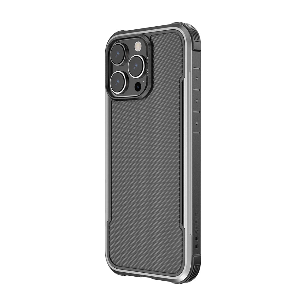 iPhone 16 Pro Max Kılıf M-safe Şarj Özellikli Airbagli Raptic Apex Serisi Karbon Fiber Tasarımlı Kılıf