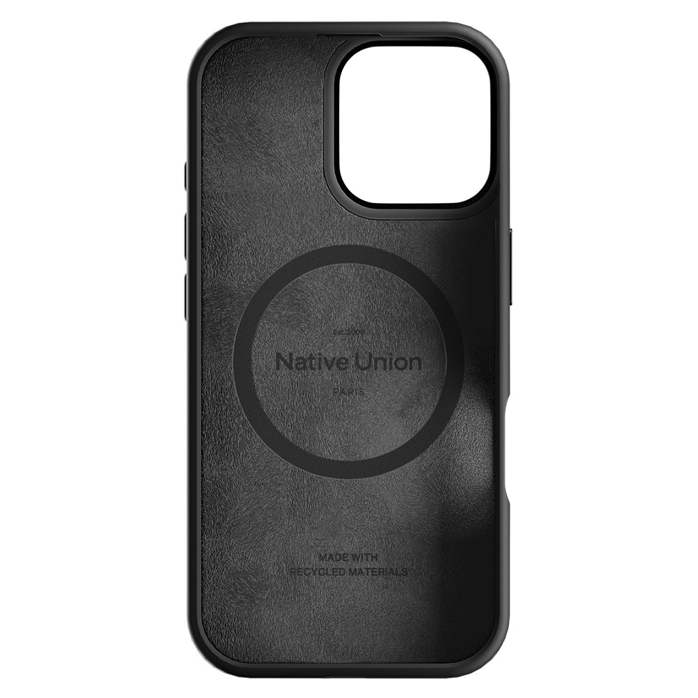 iPhone 16 Pro Max Kılıf M-safe Şarj Özellikli Deri Görünümlü Native Union 2024 Active Serisi Kılıf