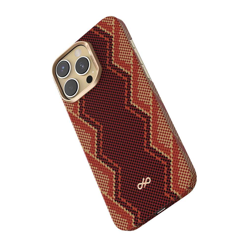 iPhone 16 Pro Max Kılıf M-safe Şarj Özellikli Raptic Aramid Skin Bionic Serisi Karbon Kılıf