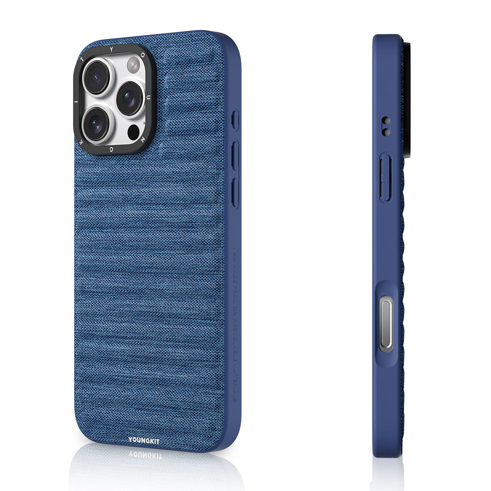 iPhone 16 Pro Max Kılıf M-safe Şarj Özellikli Youngkit Canvas Serisi Kılıf