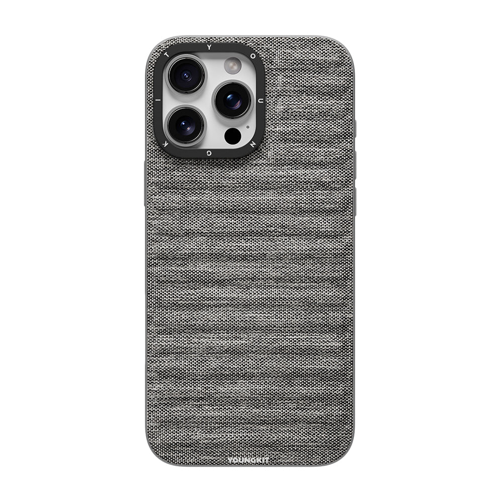 iPhone 16 Pro Max Kılıf M-safe Şarj Özellikli Youngkit Canvas Serisi Kılıf