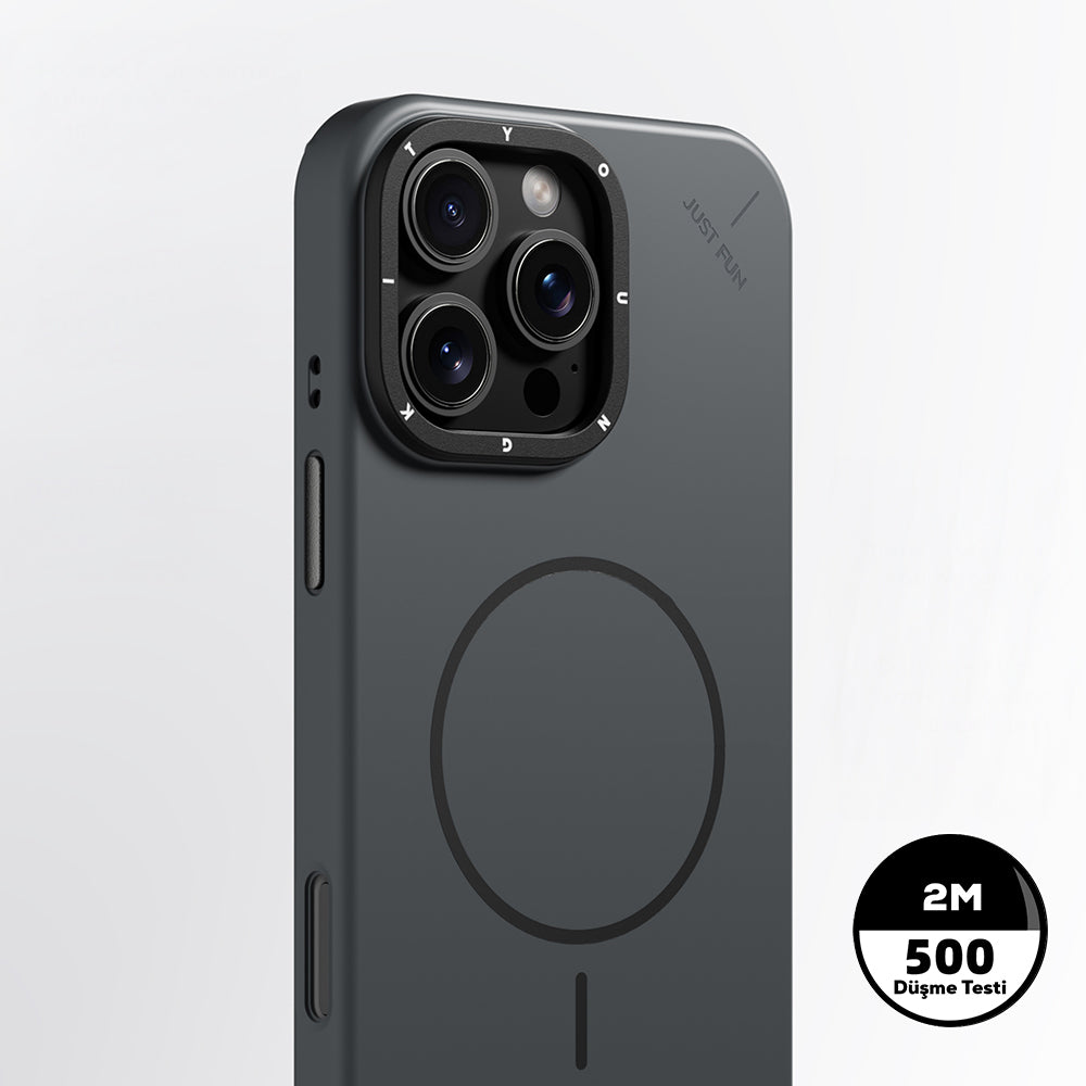iPhone 16 Pro Max Kılıf M-safe Şarj Özellikli Youngkit Dynamag Serisi Kılıf