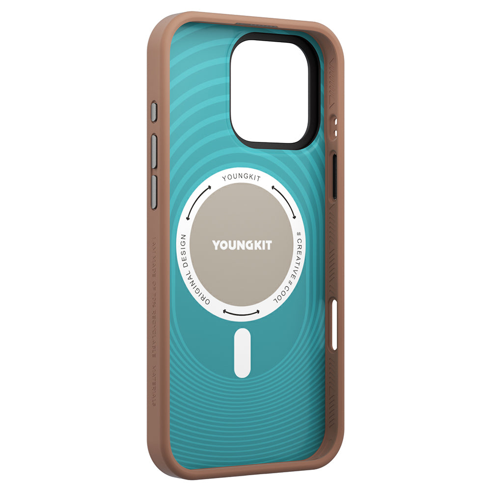 iPhone 16 Pro Max Kılıf M-safe Şarj Özellikli Youngkit Dynamag Serisi Kılıf