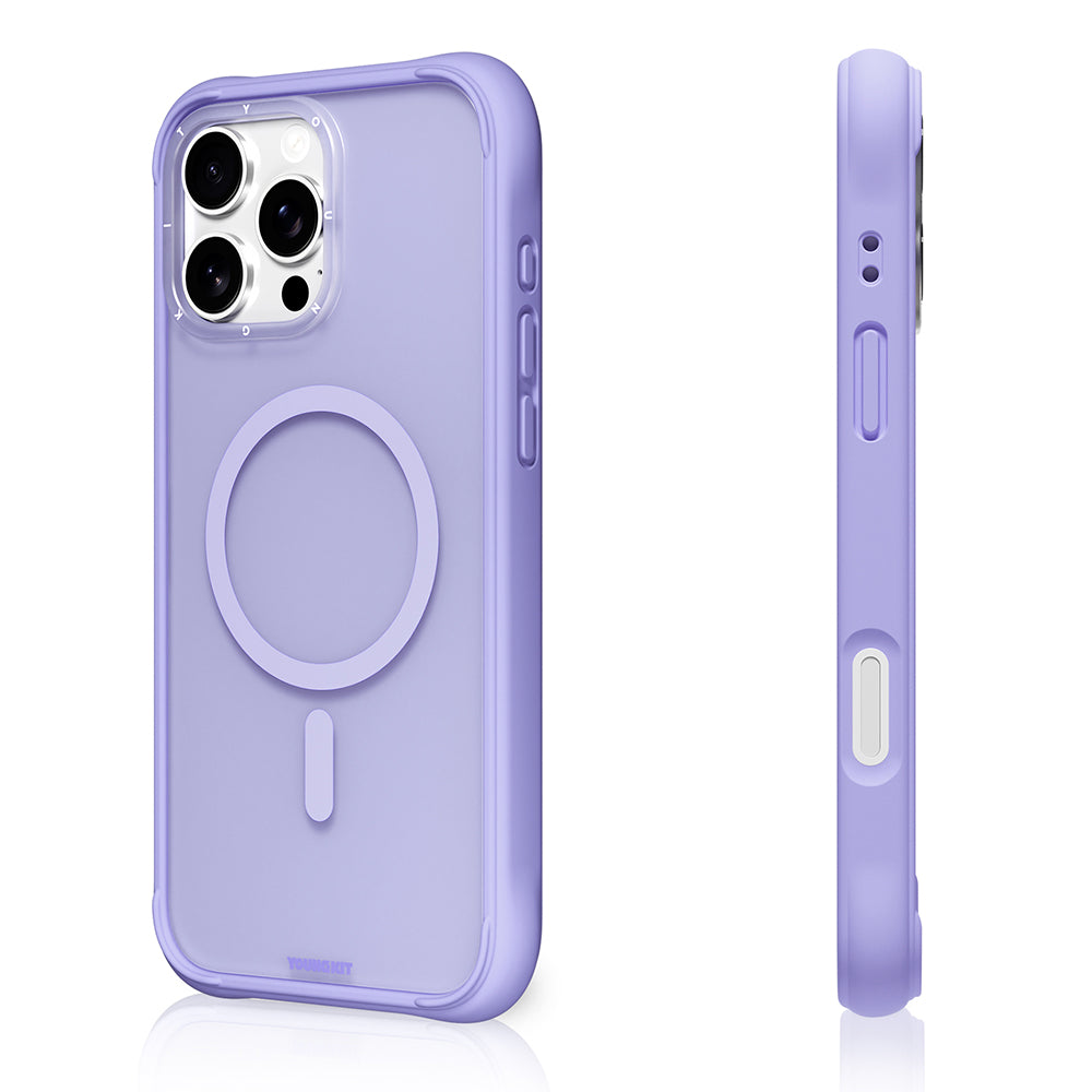 iPhone 16 Pro Max Kılıf M-safe Şarj Özellikli Youngkit Macaroon Serisi Kılıf