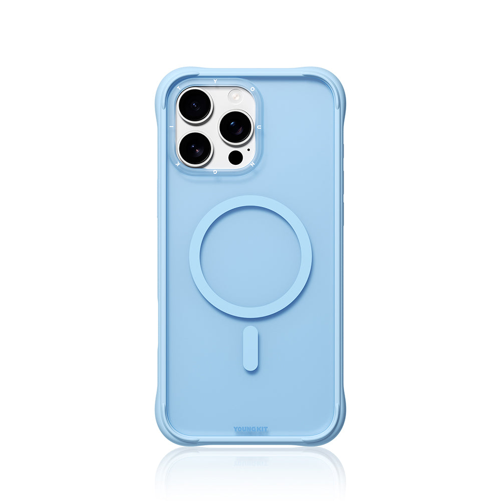 iPhone 16 Pro Max Kılıf M-safe Şarj Özellikli Youngkit Macaroon Serisi Kılıf
