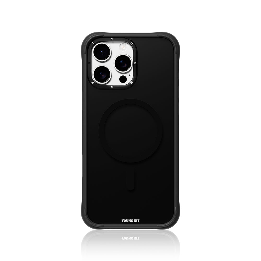 iPhone 16 Pro Max Kılıf M-safe Şarj Özellikli Youngkit Macaroon Serisi Kılıf