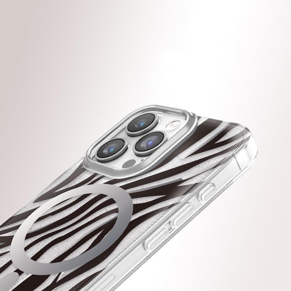 iPhone 16 Pro Max Kılıf M-Safe Şarj Özellikli Zore Paris Veyro TPU Kılıf