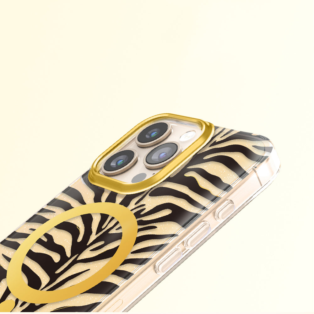 iPhone 16 Pro Max Kılıf M-Safe Şarj Özellikli Zore Paris Veyro TPU Kılıf