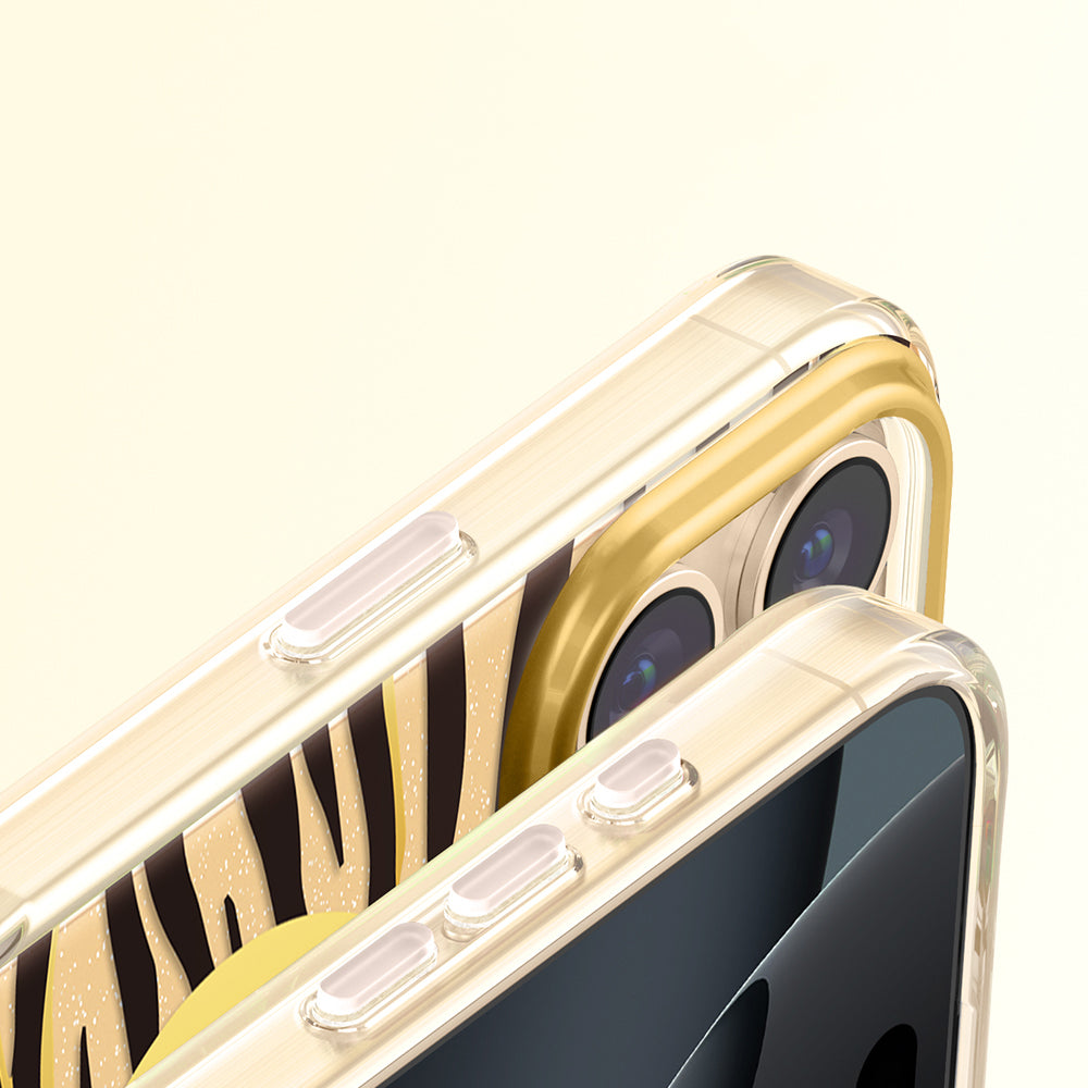 iPhone 16 Pro Max Kılıf M-Safe Şarj Özellikli Zore Paris Veyro TPU Kılıf