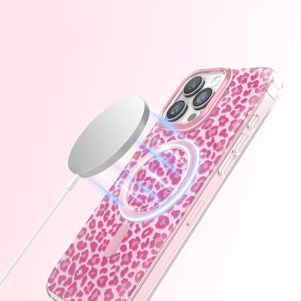 iPhone 16 Pro Max Kılıf M-Safe Şarj Özellikli Zore Paris Veyro TPU Kılıf