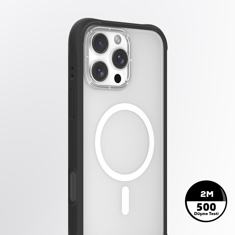 iPhone 16 Pro Max Kılıf M-safe Şarj Özellikli Airbagli Youngkit Dynamic 2 Serisi Kılıf