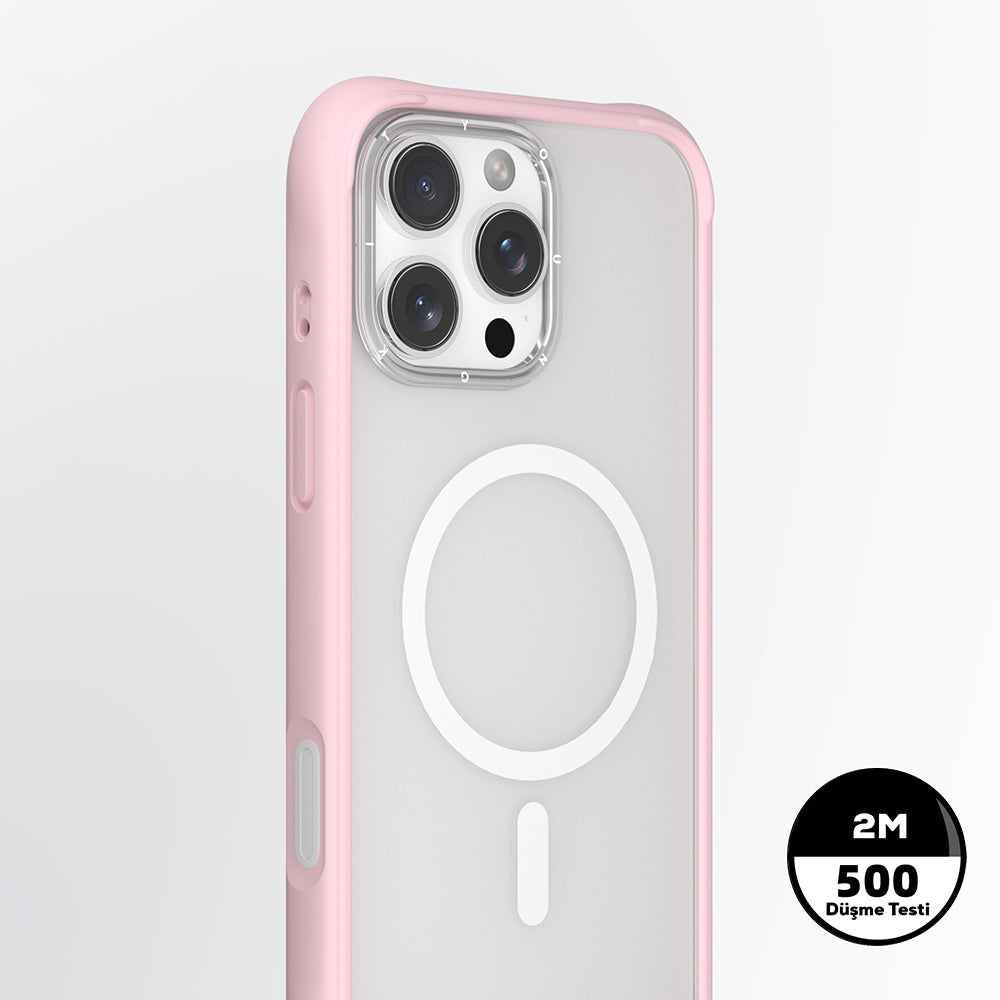 iPhone 16 Pro Max Kılıf M-safe Şarj Özellikli Airbagli Youngkit Dynamic 2 Serisi Kılıf