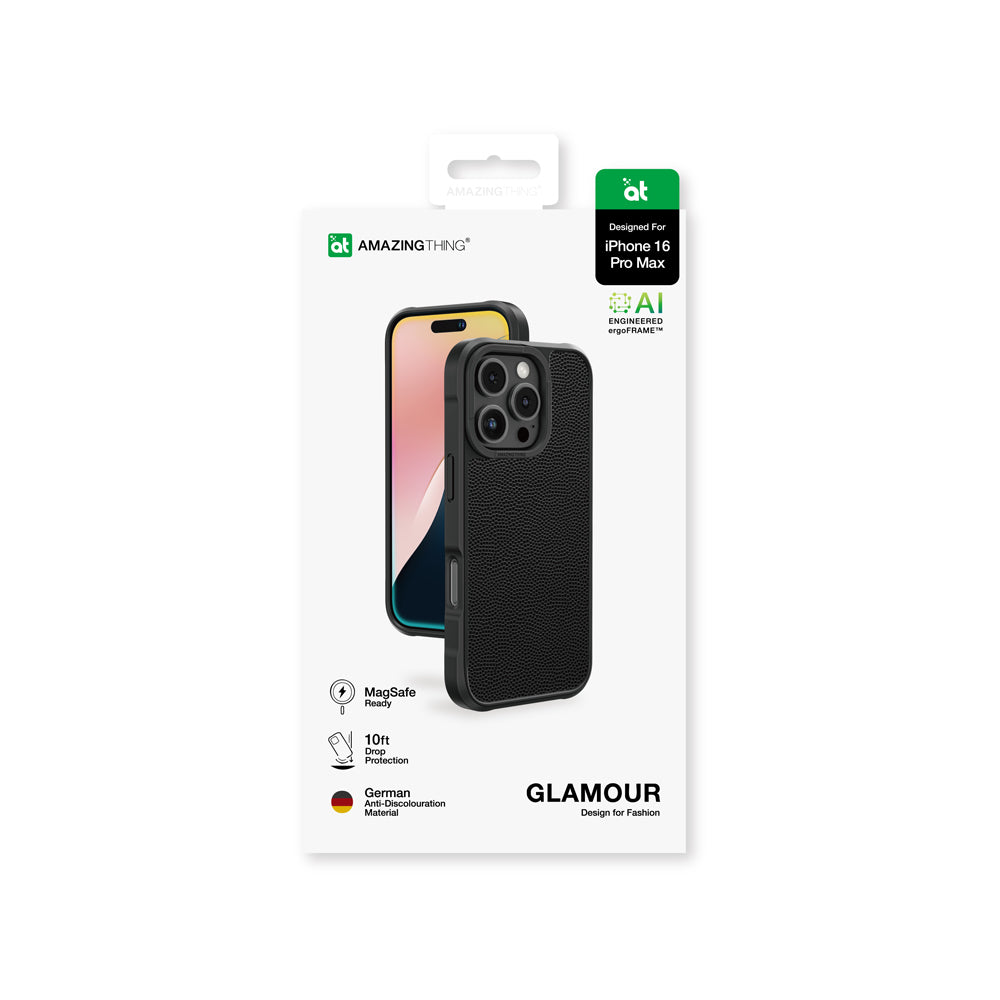 iPhone 16 Pro Max Kılıf M-safe Şarj Özellikli Amazingthing Glamour Serisi Kılıf