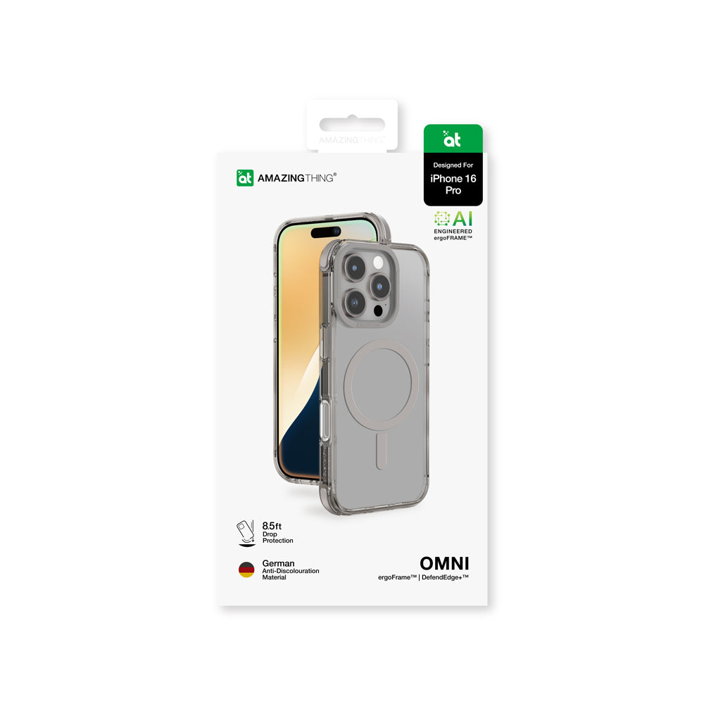 iPhone 16 Pro Max Kılıf M-safe Şarj Özellikli Amazingthing Omni Serisi Kılıf