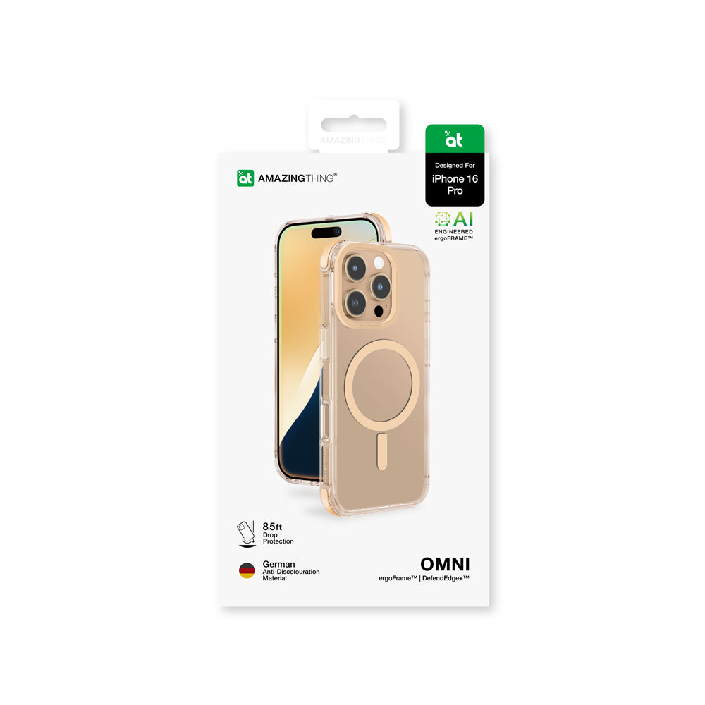 iPhone 16 Pro Max Kılıf M-safe Şarj Özellikli Amazingthing Omni Serisi Kılıf