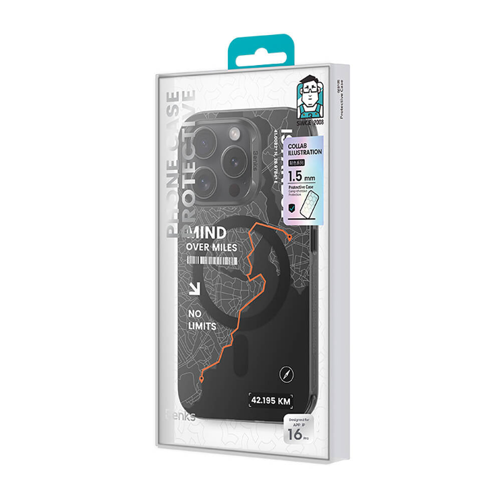 iPhone 16 Pro Max Kılıf M-safe Şarj Özellikli Benks City Serisi Kılıf